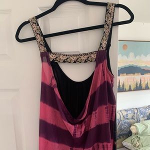Flowy free people tunic tank top
